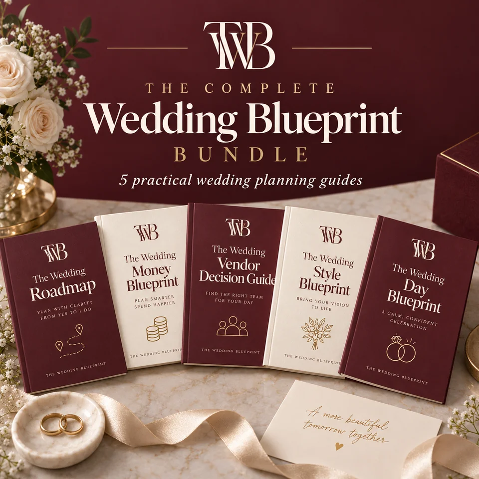 The Complete Wedding Blueprint bundle cover