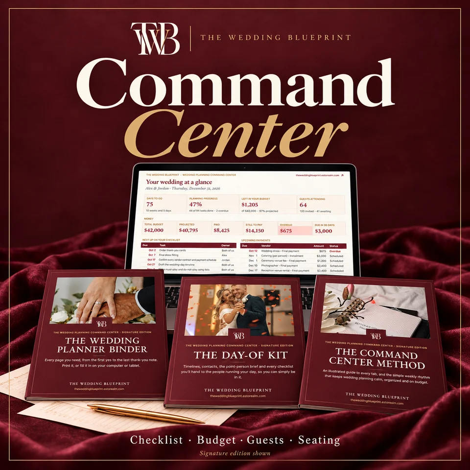 The Wedding Planning Command Center cover